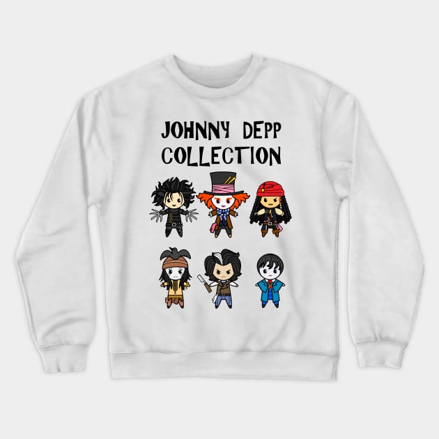 JOHNNY DEPP COLLECTION Crewneck Sweatshirt by wss3